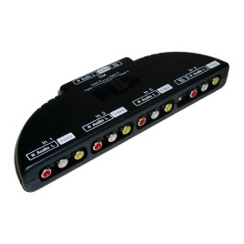 Conmutador Kablex Audio/Video 4X1 RCA