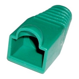 Funda Kablex Conector RJ45 CAT. 6 Green Pack 10U