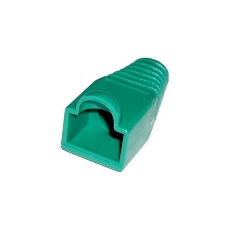 Funda Kablex Conector RJ45 CAT. 6 Green Pack 10U