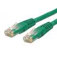 Cable Kablex red RJ45 CAT 5 5M Green