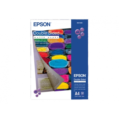 Papel Epson A4 Mate 50H Doble Cara