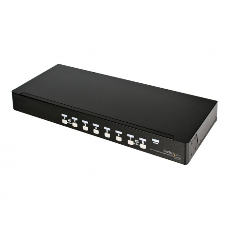 Conmutador KVM Startech 8X1 MON, TEC, RA USB