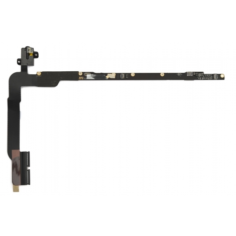 Cable Flex Conector Jack Black para iPad 3 WIFI / iPad 4 WIFI