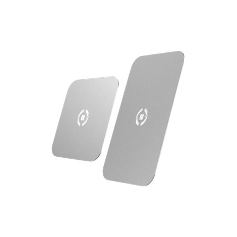 Placa Metalica Universal Celly Silver para Soporte Ghost