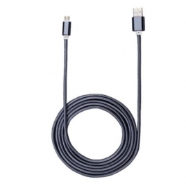 Cable Kablex USB 2.0 a Macho / Micro USB B Macho 2M Metal Grey