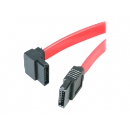Cable Startech Sata Disco Duro 0.3M Acodado Izquierda
