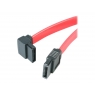 Cable Startech Sata Disco Duro 0.3M Acodado Izquierda