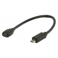 Adaptador Kablex Micro USB 11 Pines Macho / Micro USB Hembra