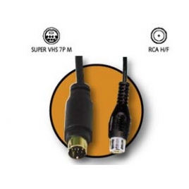 Adaptador Kablex Svhs 7P Macho / RCA Hembra