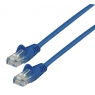 Cable Kablex red RJ45 CAT 5 0.5M Blue
