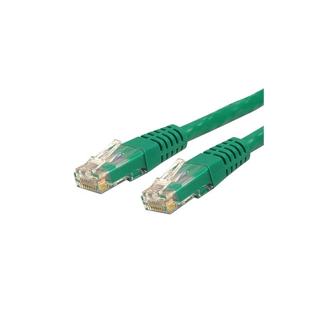 Cable Kablex red RJ45 CAT 5 0.5M Green
