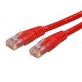 Cable Kablex red RJ45 CAT 5 0.5M red