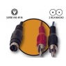 Cable Kablex Svhs 4P Macho / 2X RCA Macho 1.5M
