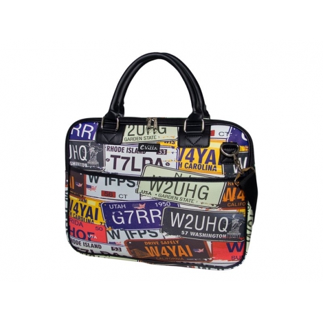 Maletin Portatil E-VITTA 16" Trendy Laptop Vintage Plates