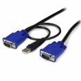 Cable Startech VGA 15 Macho / 15 Macho + USB 1.8M