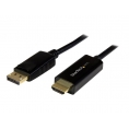 Cable Startech DisplayPort Macho / HDMI Macho 3M Ultra HD 4K Black