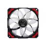 Ventilador 12CM 120X120x25mm NOX H-FAN LED red