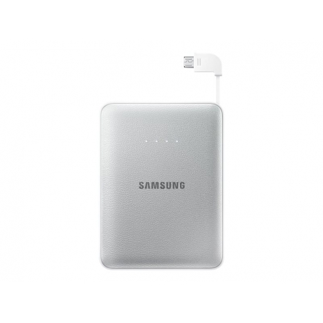 Bateria Externa Universal Samsung 8.400MAH Micro USB Silver