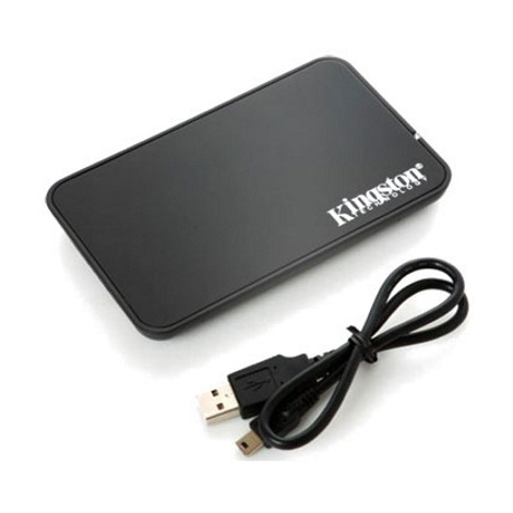 Carcasa Disco Duro 2.5" Kingston Sata USB 2.0 Black Bulk