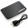 Carcasa Disco Duro 2.5" Kingston Sata USB 2.0 Black Bulk