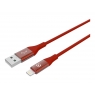 Cable Celly USB 2.0 a Macho / Apple Lightning Macho 1M red