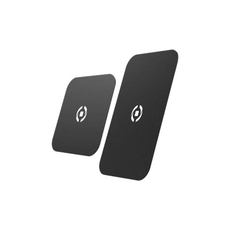 Placa Metalica Universal Celly Black para Soporte Ghost