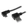 Cable Startech USB 2.0 a Macho / Micro USB B Macho 2M Acodado