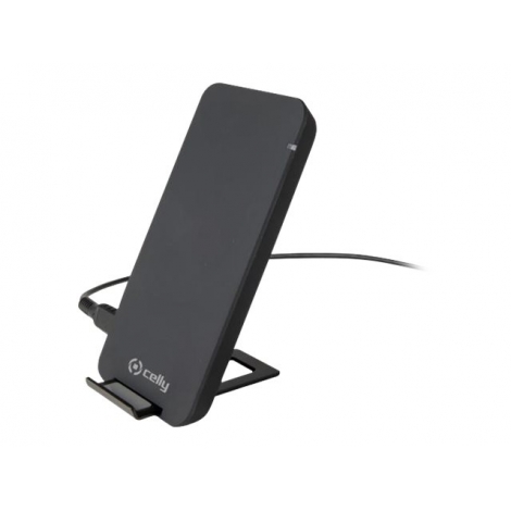 Cargador Inalambrico Celly Turbo Charge Black