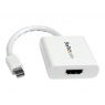 Adaptador Startech Mini DisplayPort Macho / HDMI Hembra White