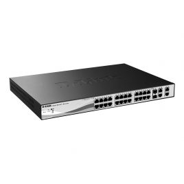Switch D-LINK DES-1210-28P 10/100 24 Puertos + 2 10/100/1000 + 2 SFP
