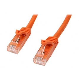 Cable Startech red RJ45 CAT 6 1M Orange