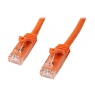 Cable Startech red RJ45 CAT 6 1M Orange