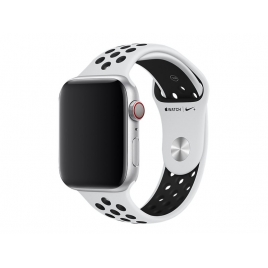 Correa Apple 44MM Nike Sport Band Pure Platinum / Black