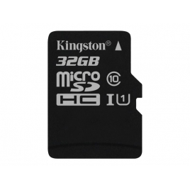 Memoria Micro SD Kingston 32GB Class 10 80Mpbs