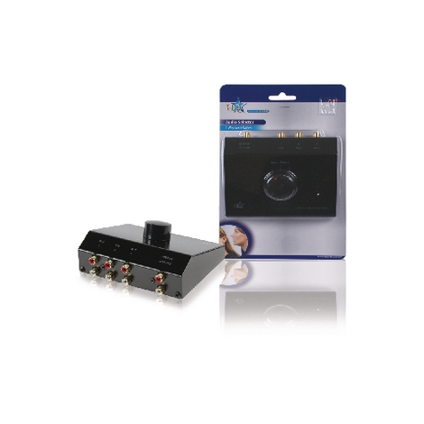 Conmutador Kablex Audio 3X1 RCA