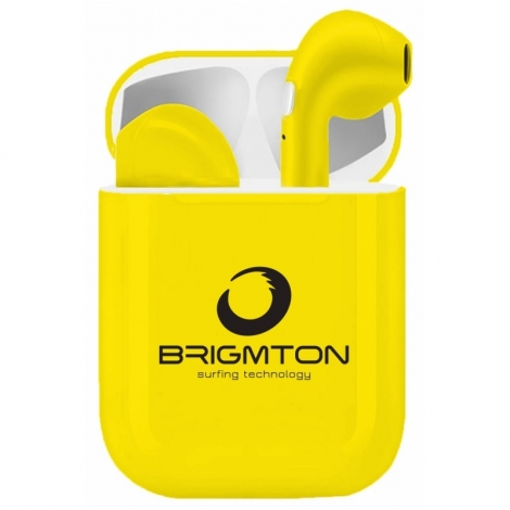 Auricular + MIC Brigmton BML-18 Yellow