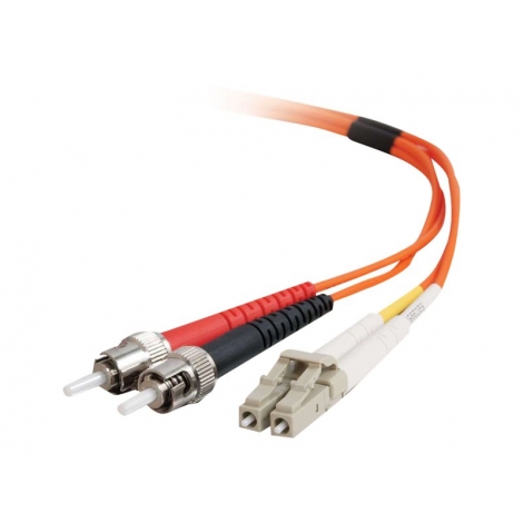 Cable C2G Fibra Optica 2 LC / 2 ST / 50/125 1M