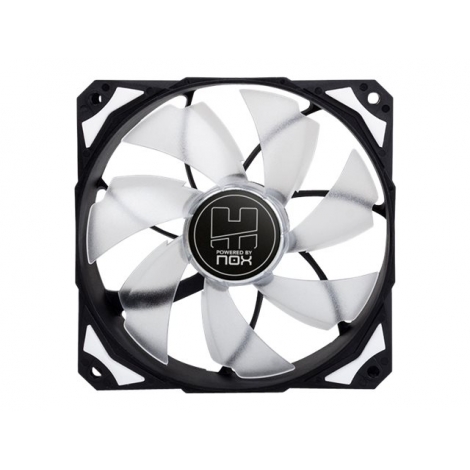 Ventilador 12CM 120X120x25mm NOX H-FAN LED White