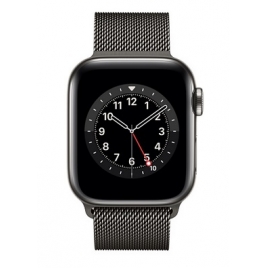 Apple Watch Serie 6 GPS + 4G 40MM Graphite Stainless Steel + Correa Milanese Loop Graphite