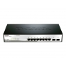 Switch D-LINK DGS-1210-10 10/100/1000 8 Puertos + 2 SFP Gigabit