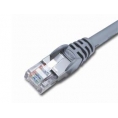 Cable Kablex red RJ45 CAT 5 1M Grey