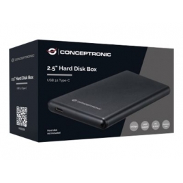 Carcasa Disco Duro 2.5" Conceptronic Sata USB 3.1 Black