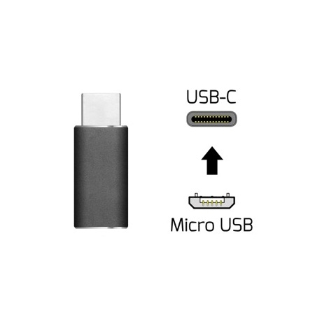 Adaptador Kablex Micro USB B Hembra / USB-C Macho
