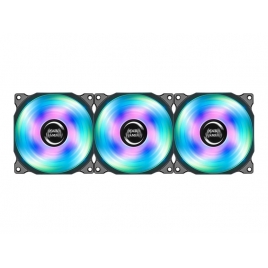 Ventilador 12CM 120X120x25mm Mars Gaming RGB Black KIT 3U