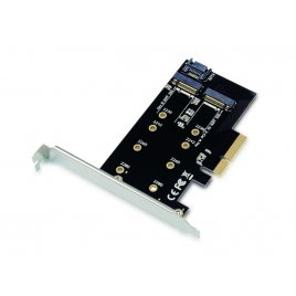 Controladora PCIE X4 Conceptronic SSD M.2 Sata 2P