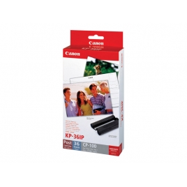 Cartucho Canon Kp36ip Tinta + 36 Hojas 10X15 CP100 CP200 CP300 CP400