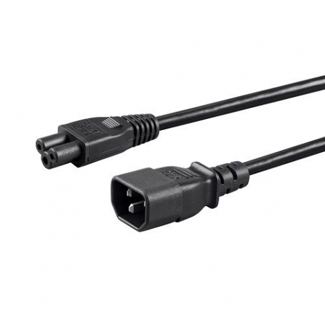 Cable Kablex Alimentacion C14 / Tipo Trebol C5 0.5M