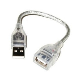 Cable Kablex USB 2.0 a Macho / a Hembra 0.2M
