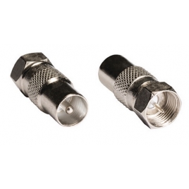 Adaptador Kablex Antena TV Macho / Conector F Macho
