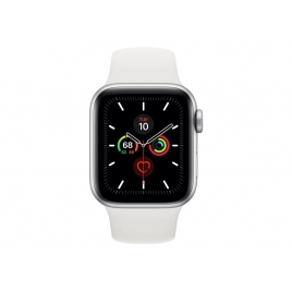Apple Watch Serie 5 GPS + 4G 40MM Silver Aluminium + Correa Sport White